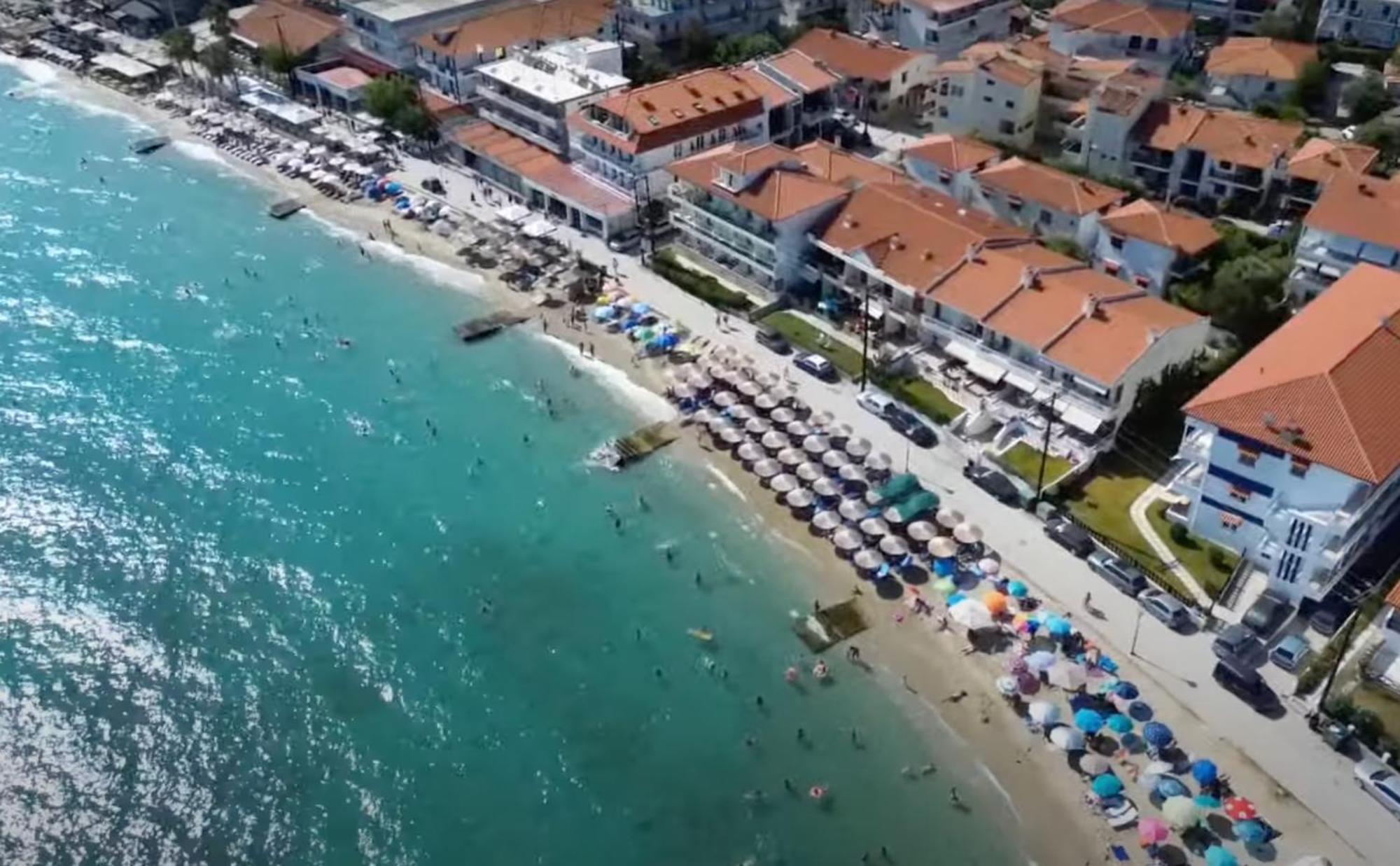 Nautilus Sea View Suite 6 Pefkochori Exteriér fotografie