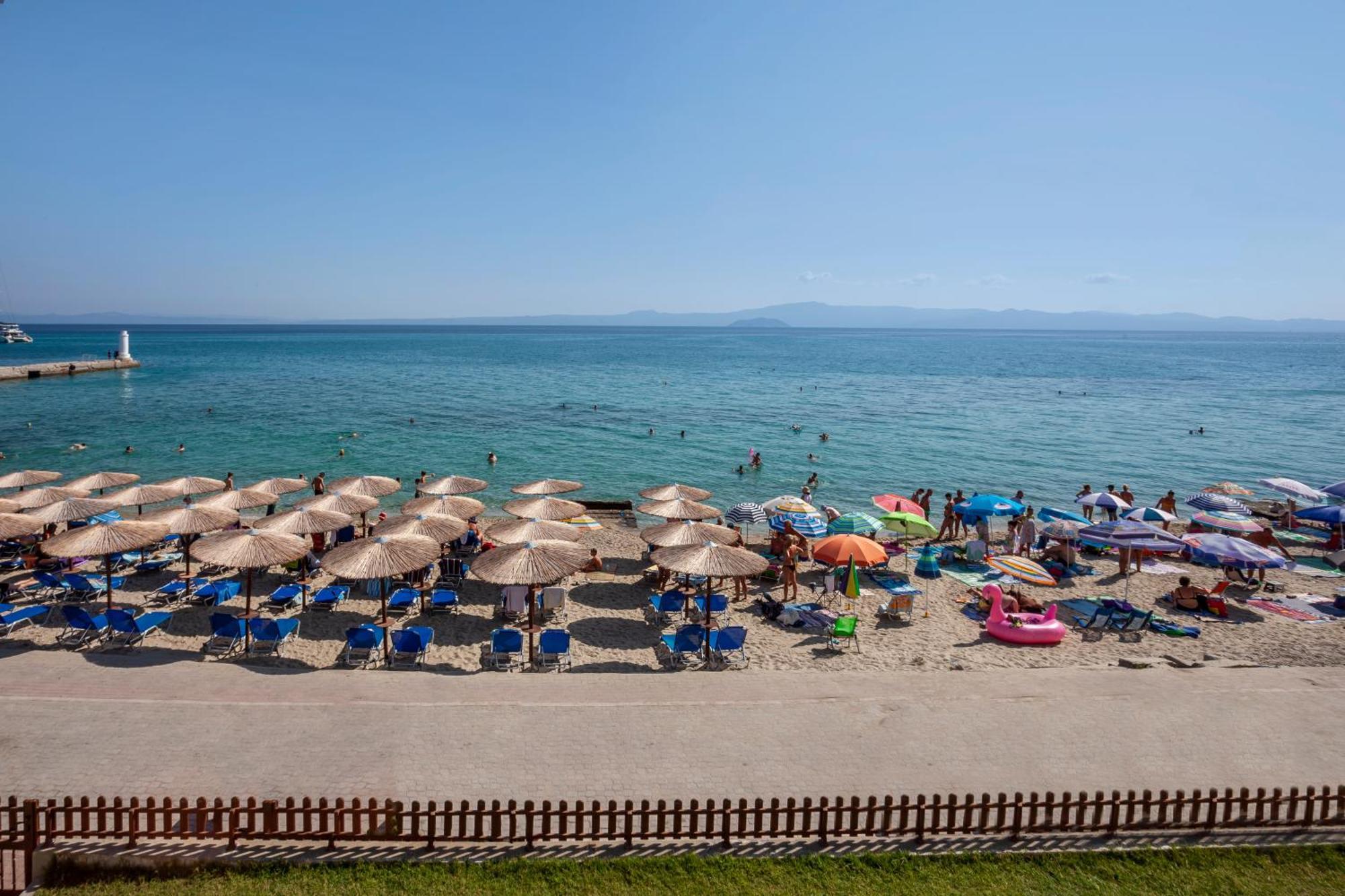 Nautilus Sea View Suite 6 Pefkochori Exteriér fotografie