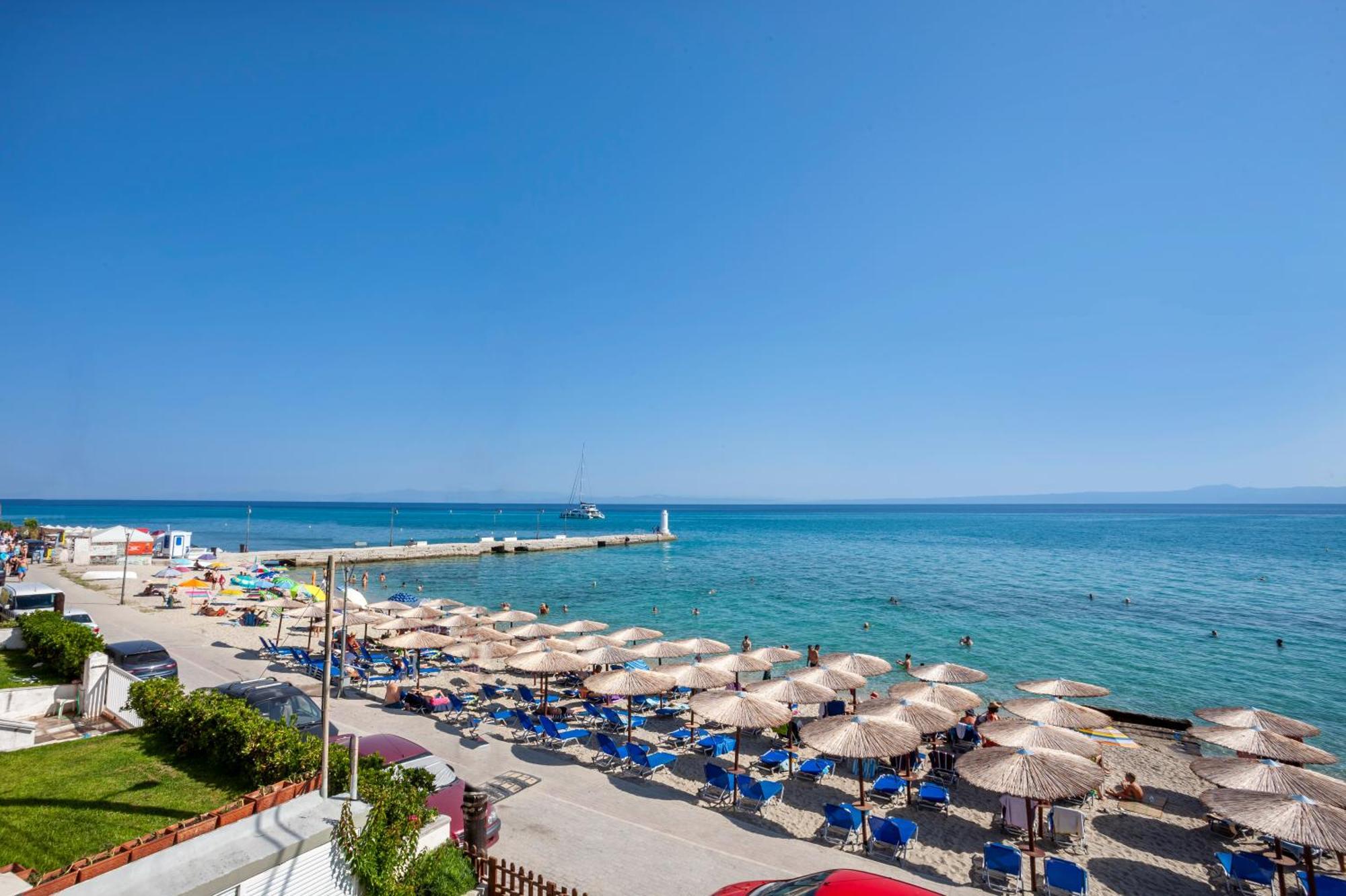 Nautilus Sea View Suite 6 Pefkochori Exteriér fotografie